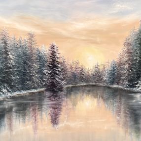 Gemälde, Crystal Whispers, Tanja Frost