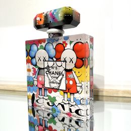 Sculpture, Flacon Chanel n°5, l'amour éternel, Patrick Cornée