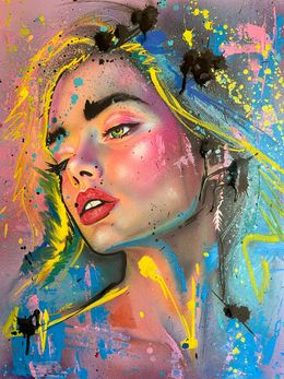 Peinture, Let it shine !, Noir Visualart