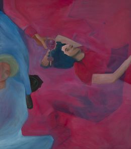 Peinture, The hug. The sleepers Series, Brenda Sabbagh