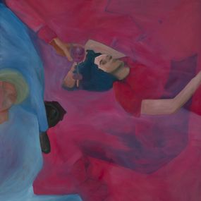 Gemälde, The hug. The sleepers Series, Brenda Sabbagh