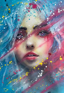 Peinture, Eternal Ethereal, Noir Visualart