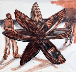 Painting, Untitled, Kcho