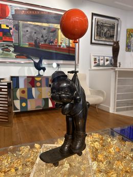 Sculpture, Skate & balloon dog, Foncky Two