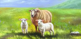 Peinture, Innocent Gazes, Shahen Aleksandryan