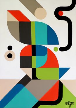 Painting, Almost a Giant, Antony Squizzato