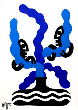 Painting, Raccrocher les branches, Antony Squizzato