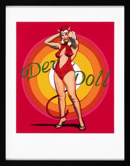 Édition, Devil Doll (Framed Hand Signed Lithograph), Mel Ramos