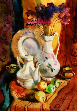 Gemälde, Still life, Egor Shvachunov