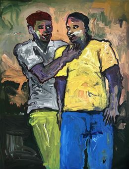 Peinture, Guy's Talk, Oshorenoya David Francis