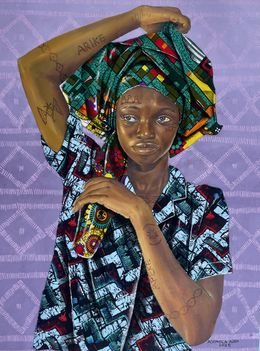 Painting, Testament of Solidarity, Ademola Ajayi