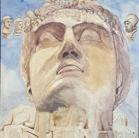 Gemälde, Classical Heads., Derek Carruthers