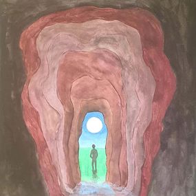 Gemälde, Threshold or Pagan, Derek Carruthers