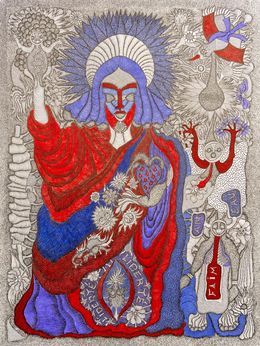 Fine Art Drawings, Liberté chérie, Evelyne Postic