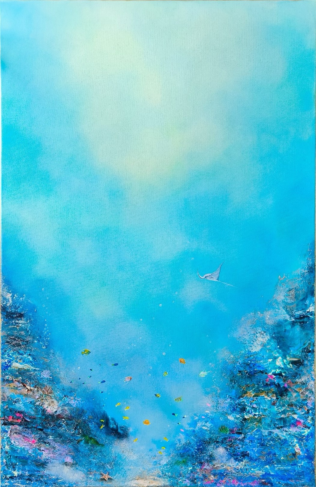 Cécile Erembert, Tranquility of Blue Silence Cécile Erembert, Tranquility of Blue Silence
