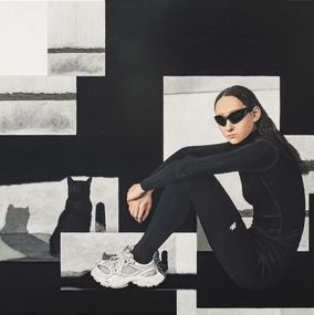 Gemälde, Fragmented Presence, Nataliya Bagatskaya