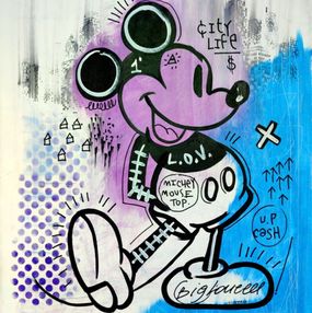 Gemälde, Mickey Mouse City Life, Eghna
