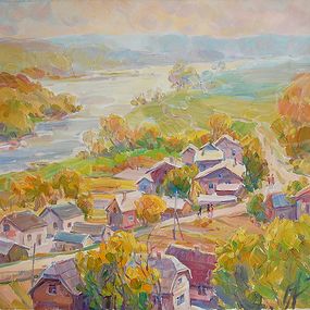 Gemälde, Above the Dniester, Dmitry Artim