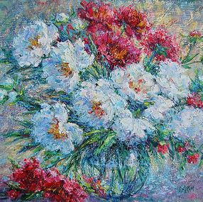 Gemälde, Dmitry's peonies, Olga Artim
