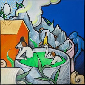 Gemälde, Slime, Jérôme Rasto