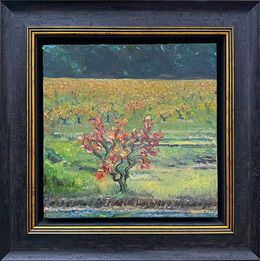 Peinture, Chant de Vigne, Bernadette Van Baarsen