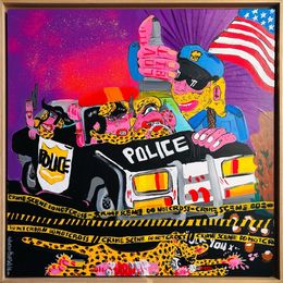 Painting, Scene of the crime, Nolwenn Samson