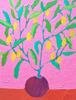 Painting, Young sprouts, Ksenia Tsyganyuk