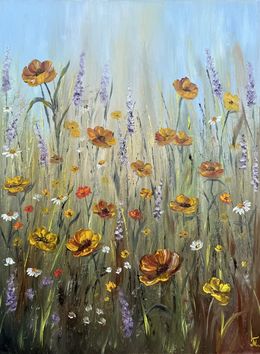 Gemälde, Blooming Breeze, Tanja Frost