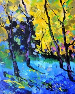 Peinture, Light in the wood, Pol Ledent