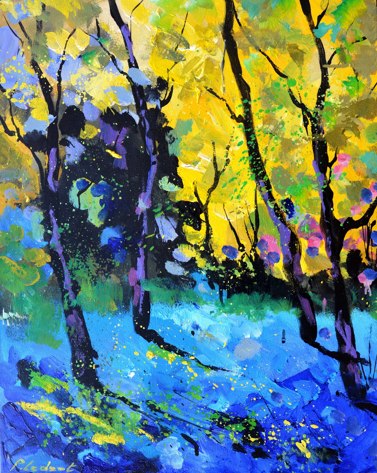 Pol Ledent, Light in the wood Pol Ledent, Light in the wood