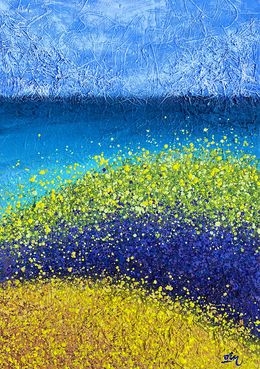 Painting, Sky Beneath My Skin, Nadin Antoniuk