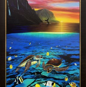 Print, Ancient Mariner (large hand signed giclee on canvas), Robert Wyland