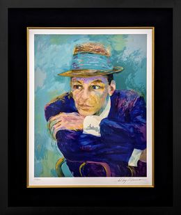 Print, Frank Sinatra - The Voice (large hand signed serigraph), LeRoy Neiman