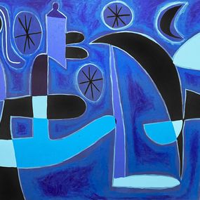 Painting, Nocturnal, Enrique Pichardo
