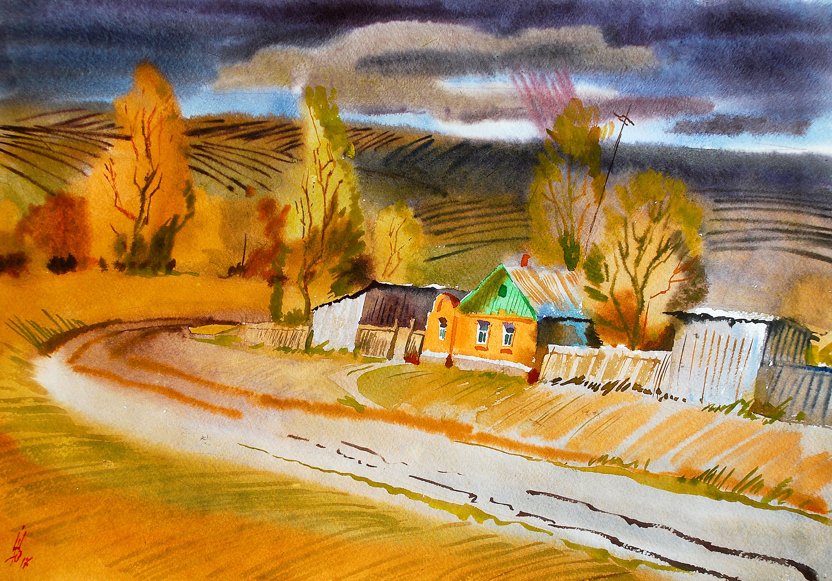 Egor Shvachunov, On the outskirts Egor Shvachunov, On the outskirts