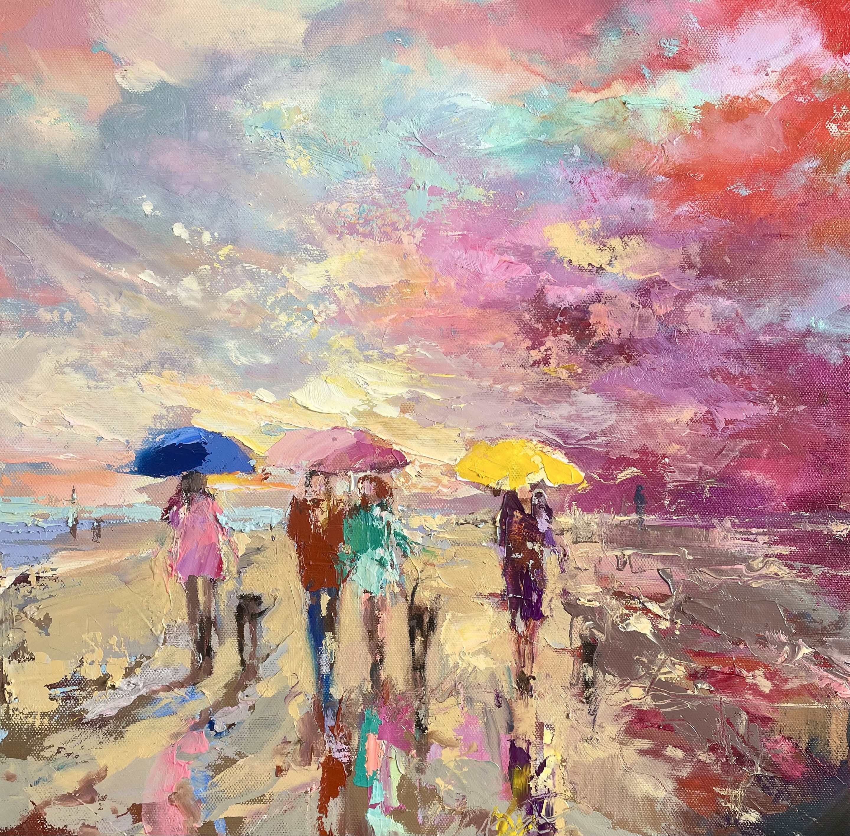 Ewa Czarniecka, Sunset After Rain Ewa Czarniecka, Sunset After Rain