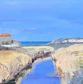Peinture, La slack à Ambleteuse, Gérard Mortier