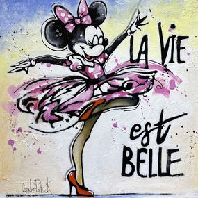 Painting, Minnie Mouse, la vie est belle, Patrick Cornée
