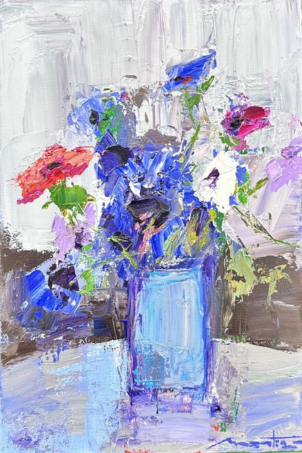 Gérard Mortier, Bouquet d'anémones Gérard Mortier, Bouquet d'anémones
