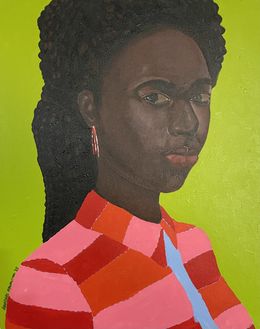 Painting, Transcend - 21st Century, Contemporary, Figurative, Portrait, Women, Africa, Ayandare Adeniran Ayanmuyiwa