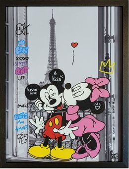 Painting, Love Paris, MHY