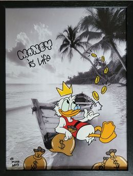 Gemälde, Picsou money, MHY