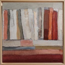Peinture, Les reliures rouges, Sophie Dumont