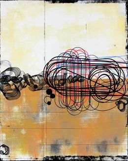 Painting, Entropy Zone 1., Petr Strnad