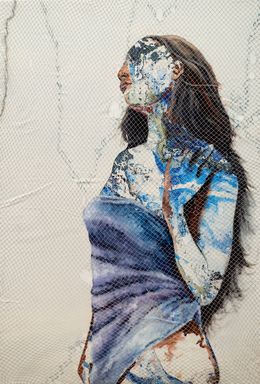 Painting, Another man's wife, Evans Torngmortey