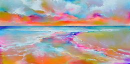 Gemälde, New Horizon 186 Large Seascape, Soos Roxana