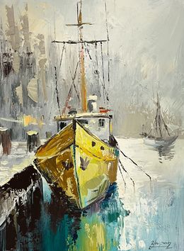 Gemälde, Golden Mooring, Vahe Bagumyan