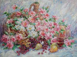 Painting, Generous August, Olga Artim