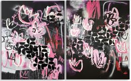 Peinture, Cool Britannia (diptych), Manuela Karin Knaut