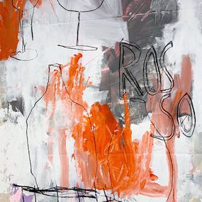 Gemälde, Rosso, Manuela Karin Knaut